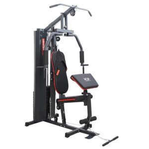 GYM24 EQUIPMENTS Multi-Function 25-in-1 Home Gym Machine with 72kg Weight Stack, Adjustable Settings, and Ergonomic Features for Full-Body Workouts